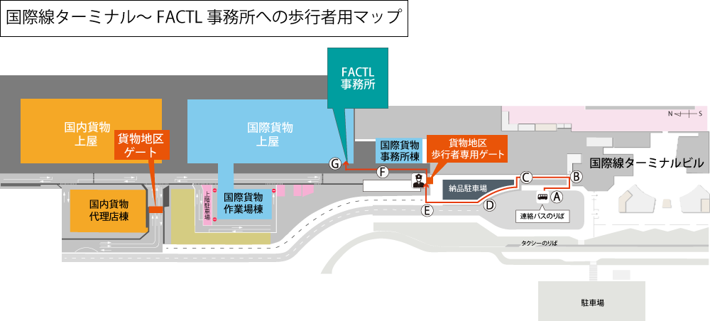 歩行者用マップ